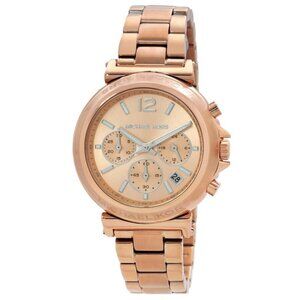 FX03689B NWT Michael Kors Fashion Ladies Quartz Steel Authentic Watch